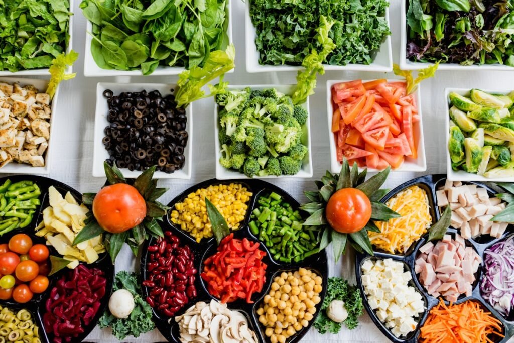 Alimentação colorida para imunidade